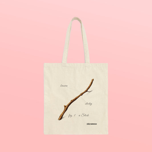 What's brown and sticky? Tote Bag